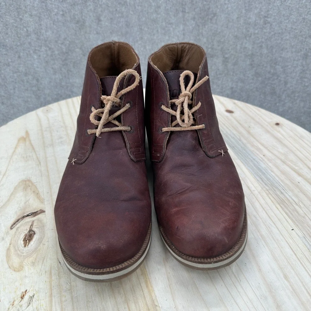 Hari Mari Nokona Canyon Boot Mens 10.5 Brown Leather Chukka Collaboration HM105